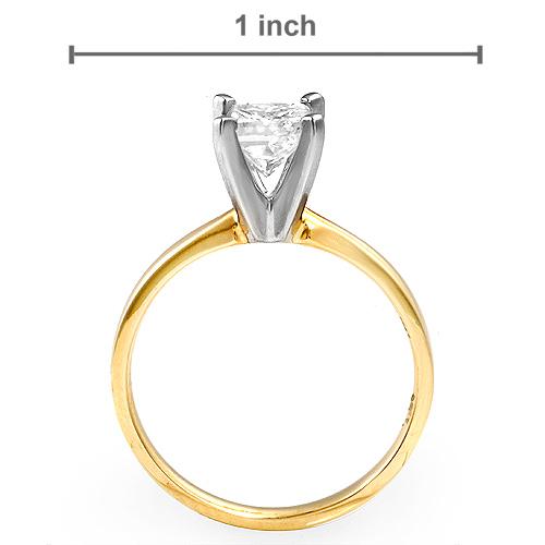 .87CT GENUINE NATURAL CLEAN DIAMOND SOLITAIRE RING